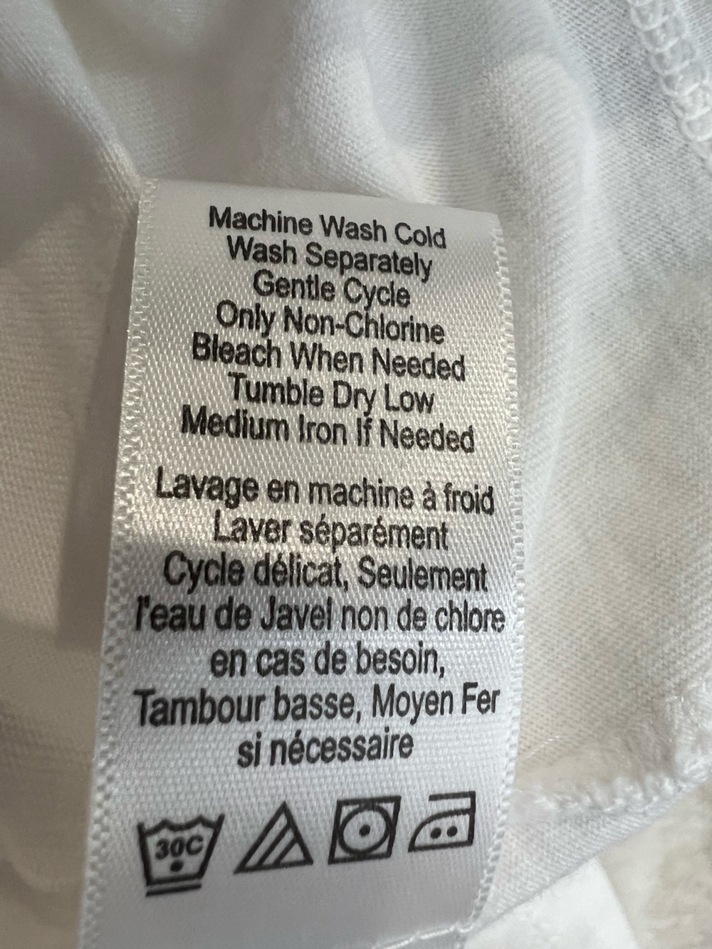 Coldwater Creek women’s XL V-neck sleeveless white top - Picture 6 of 6